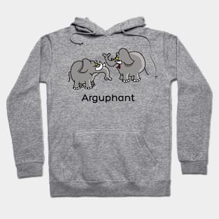 Arguing Elephant Hoodie